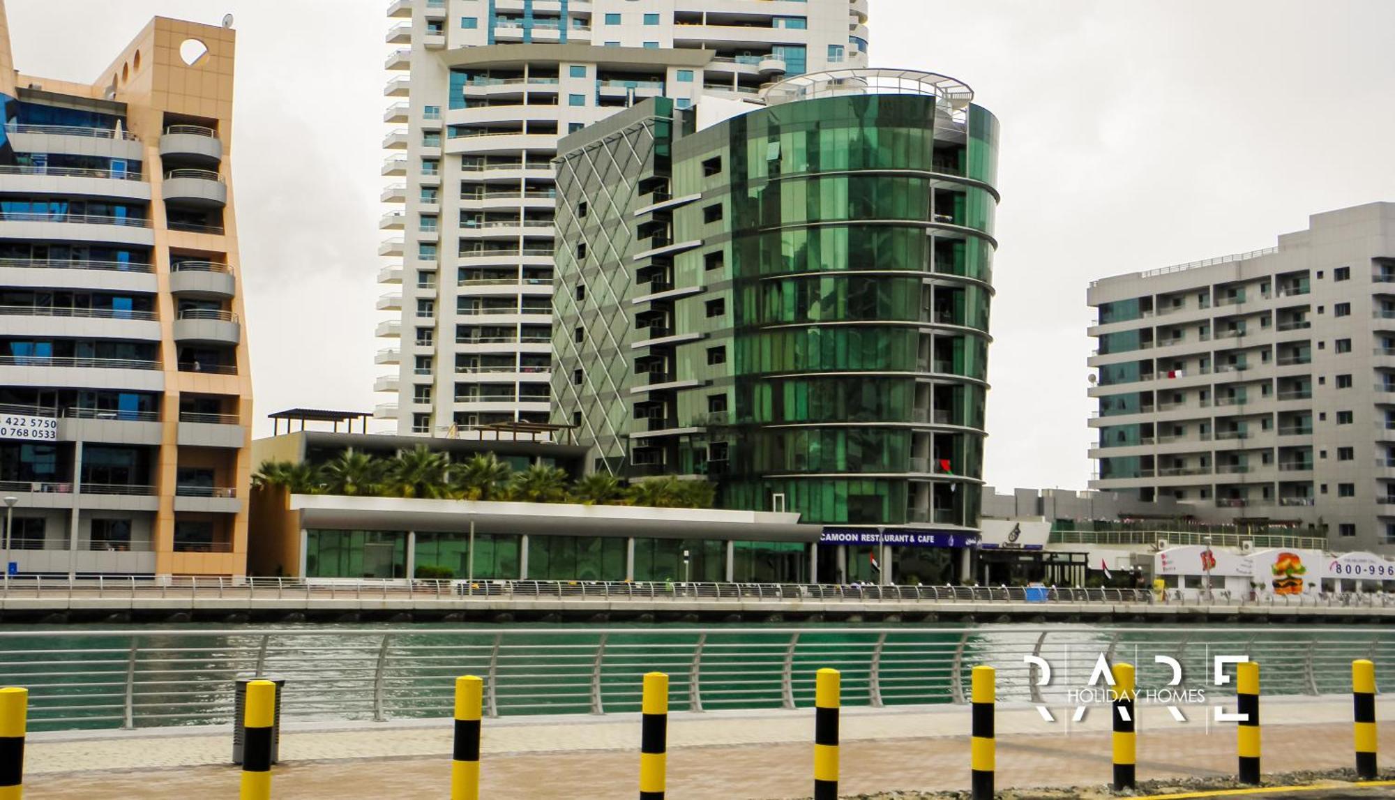 Rare Holiday Homes - Full Marina View - Panoramic Tower - Dubai Marina - R204 Exterior photo