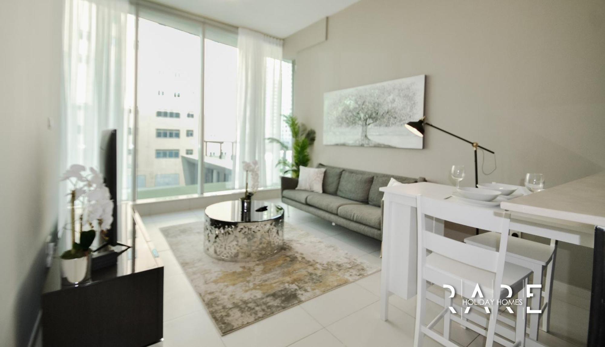 Rare Holiday Homes - Full Marina View - Panoramic Tower - Dubai Marina - R204 Exterior photo